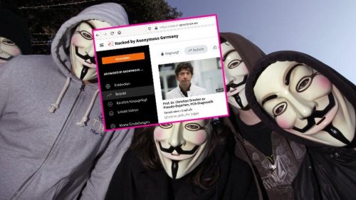 Anonymous kam, sah und löschte die «Querdenker» aus dem Netz