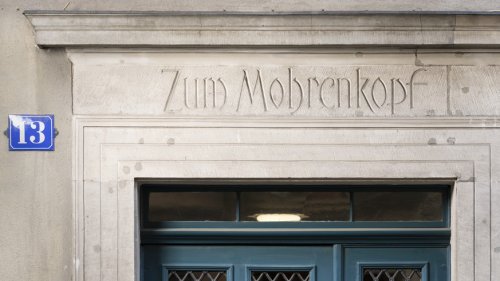 Umstrittene Zürcher «Mohrenkopf»-Inschrift ist gar nicht mittelalterlich