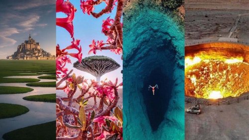 24 Orte auf der Erde, die einfach nur wunderschön surreal aussehen