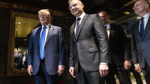 «Sehr nette Atmosphäre»: Polens Präsident Duda zu Besuch in Trumps Wohnung