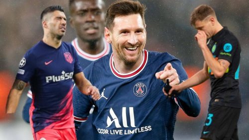 Messi-Rekord, Suarez-Tränen und vier Rot-Sünder – die Highlights des CL-Abends