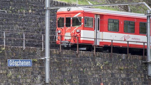 Erneuter Steinschlag unterbricht Zugstrecke nach Zermatt VS