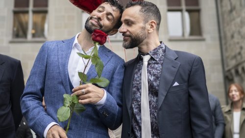 Erste «Ehe für alle»-Auswertung: Mehr Männer als Frauen haben sich getraut