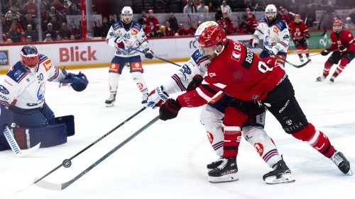 ZSC-Goalie Hrubec verhindert die erneute Führung von Lausanne