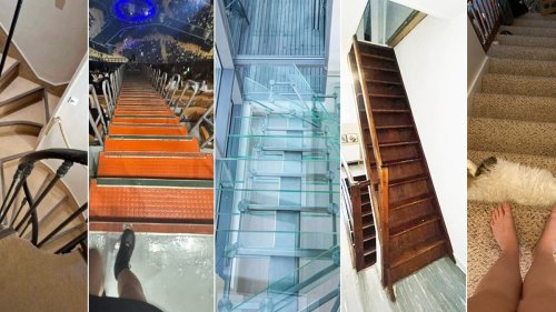 Und NUN: Treppen, die dein Knöchel hassen wird