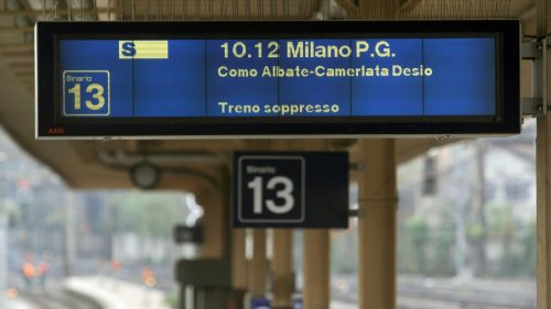 Bahnstreik in Italien – Hunderte Züge ausgefallen
