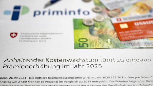 Auch 2026 steigen die Krankenkassenprämien wieder – diesmal um so viel