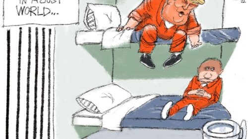 21 bitterböse Karikaturen, die es nie durch Putins Zensur schaffen würden