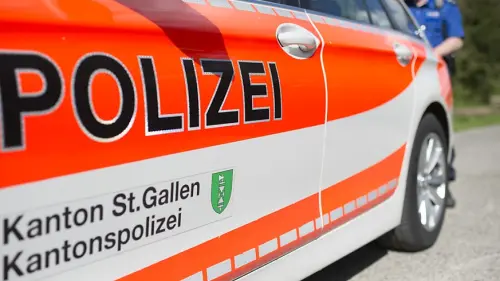 Polizei nimmt Mann nach Fahrerflucht in St. Gallen fest