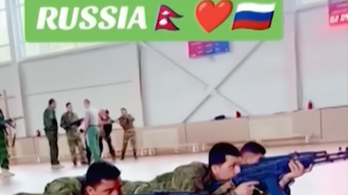 «Wie ihre Schilde» – 15'000 Nepalesen sollen sich russischer Armee angeschlossen haben