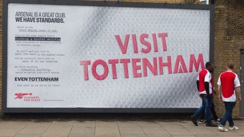 Warum ausgerechnet Arsenal-Fans dazu aufrufen, Tottenham zu besuchen