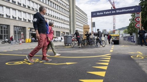 Der Velotunnel unter dem Zürcher HB öffnet – so sieht er im Innern aus