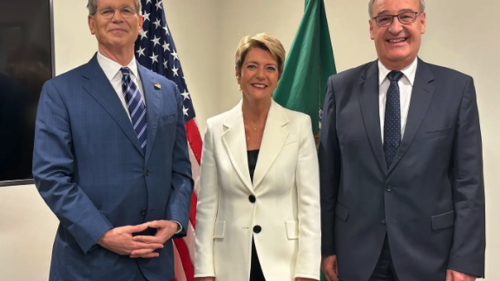 Rasche Lösung der Zollfrage – das sagt Karin Keller-Sutter zum Treffen in Washington