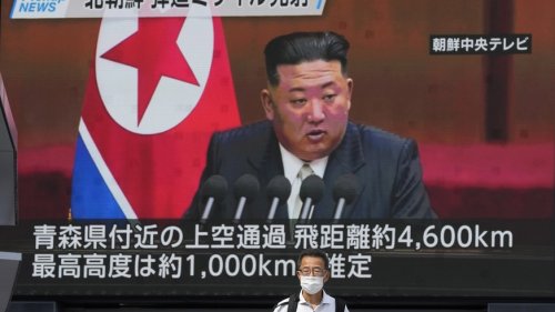 Nordkorea feuert zwei weitere Raketen in Richtung des Japanischen Meers