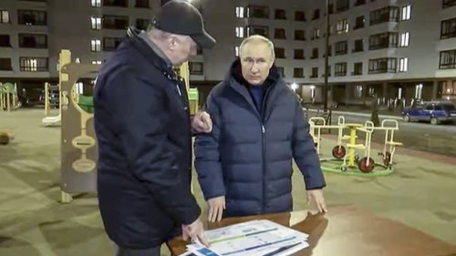 Kreml-Propaganda zeigt Putin in Mariupol – Zweifel an Darstellung