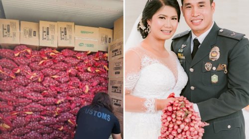 In den Philippinen wird mit Zwiebeln geschmuggelt und geheiratet