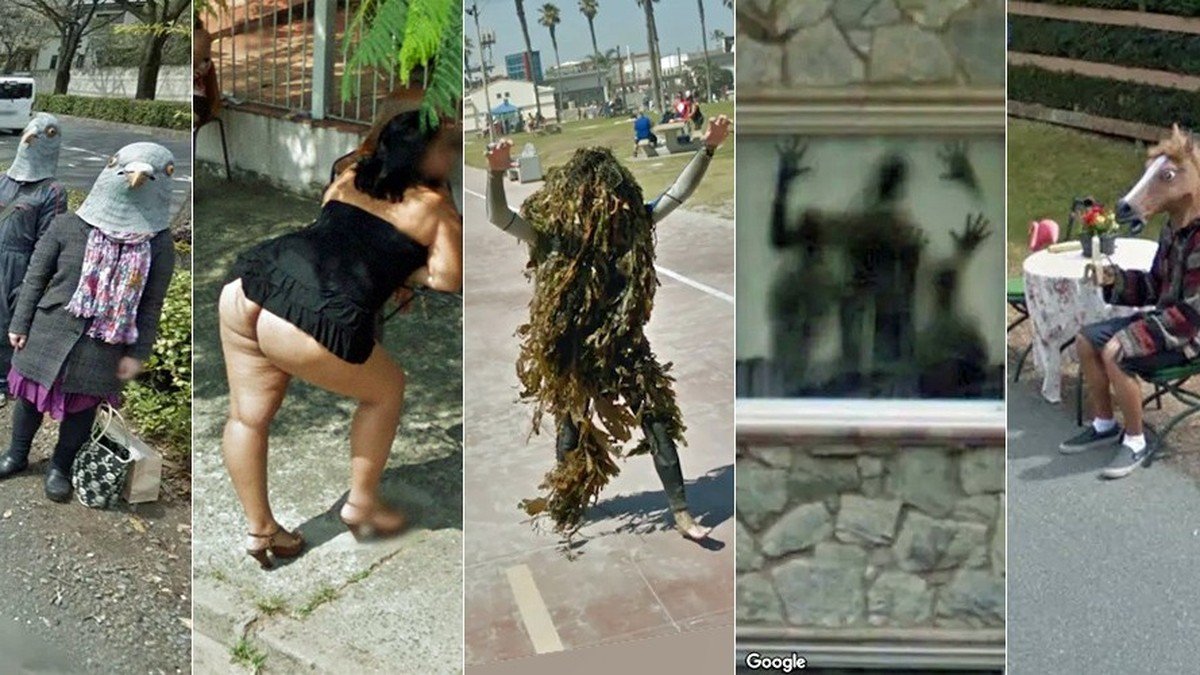 Und NUN: Weird shit auf Google Street View