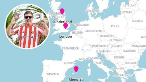 Sunderland – London kommt diesen Fussballfan günstiger, wenn er via Menorca reist
