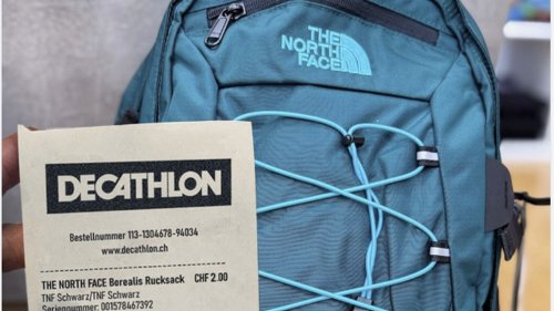 Ein Rucksack für 2 Franken von Decathlon? Nein, es ist eine Falle