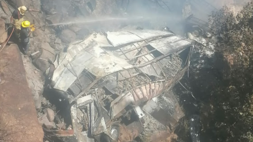 Bus stürzt in Schlucht: 45 Tote bei Unglück in Südafrika