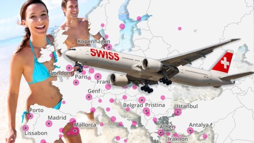 Das waren die beliebtesten Sommerferien-Flugziele der Schweizer 2021