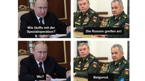 Die besten Memes, die zeigen, wie sich Putin in der Ukraine verzockt hat