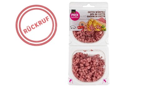 Diese Cotto Würfeli von Prix Garantie können Bakterien enthalten