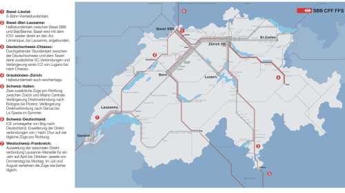 Das ändert sich mit dem neuen SBB-Fahrplan – eine Region profitiert am meisten