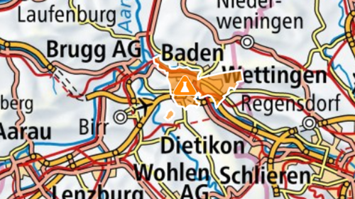 Ammoniakaustritt in Baden – Behörden melden, man soll Fenster und Türen schliessen