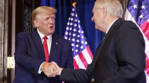 Republikaner Lindsey Graham warnt Trump davor, die Ukraine fallen zu lassen