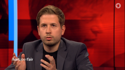"Hart aber fair": Kevin Kühnert zieht witzigen Scholz-Vergleic