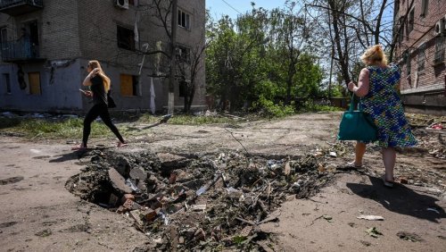Ukraine-Krieg: Behörden melden mindestens sechs Tote bei russischem Angriff auf Slowjansk