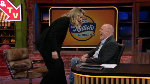 "DGHNDM": Michelle Hunziker steht nach Raab-Spruch sofort auf

