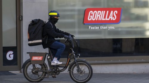 Supermarkt-Lieferdienst Gorillas löst Debatte über harte Zeiten für Startups aus