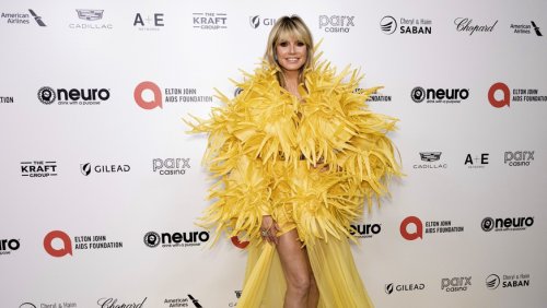 Heidi Klum für Oscar-Party-Outfit verspottet – "Bibo um die Ecke gebracht"