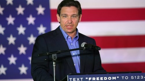 Ron DeSantis: Künstlerin trollt Floridas Gouverneur mit "Say Gay"-Aktion