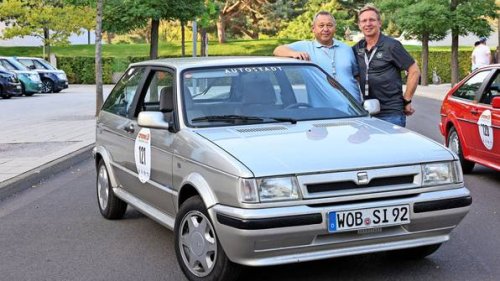 Youngtimer-Rallye hält in der VW-Autostadt: Ex-Fußballer Roy Präger würde „jederzeit wieder mitfahren“
