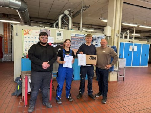 BBS II Gifhorn: Metallbau-Azubis punkten bei „Jugend schweißt 2025“