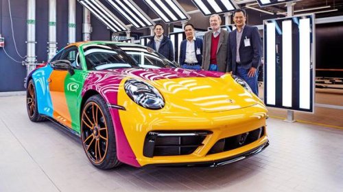 30 Jahre in Thailand aktiv: Porsche stellt exklusive, bunte Sondermodelle vor