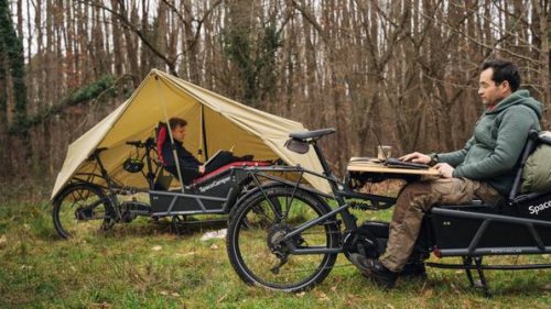 Space-Camper: Camping mit dem E-Lastenrad - geht das?
