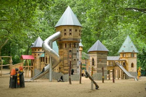 Hogwarts in Berlin: Dieser Spielplatz lockt Harry-Potter-Fans