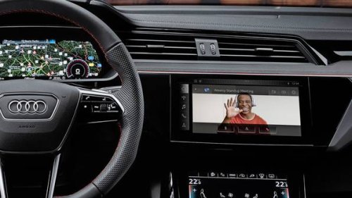 Hybrides Arbeiten Audi und Cariad bringen mit Cisco die Konferenz ins Auto