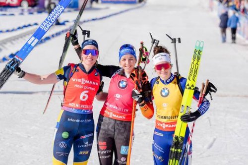 Herzschlagfinale: Biathletin Franziska Preuß gewinnt erstmals den Gesamtweltcup
