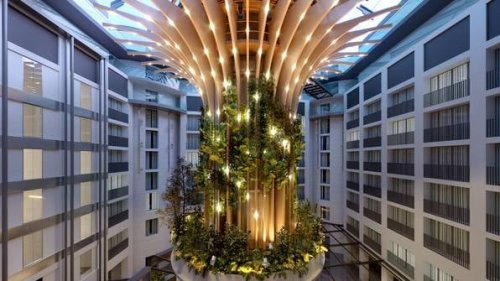Hotel in Berlin eröffnet nach geplatztem Aquarium 2022 Ende des Jahres wieder