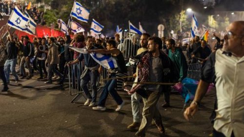 Israel: Zehntausende protestieren gegen Justizreform