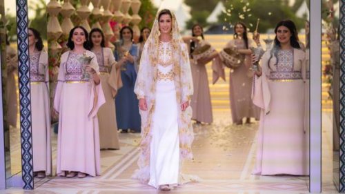 Jordanien: Königliche Hochzeit - First Lady und Royals zu Gast
