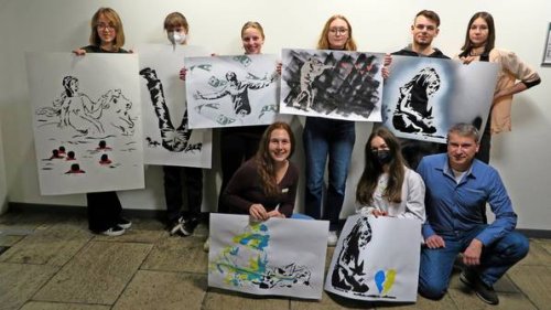 Gifhorn: Streetart-Workshop mit Kunsttherapeuten am Otto-Hahn-Gymnasium