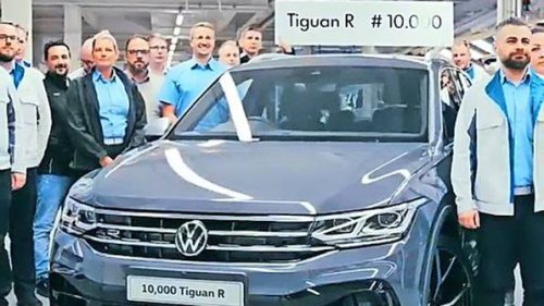 Meilenstein: Volkswagen R lieferte den 10.000. Tiguan R aus