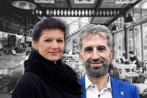 Was Wagenknecht und Palmer im Einstein wollten
