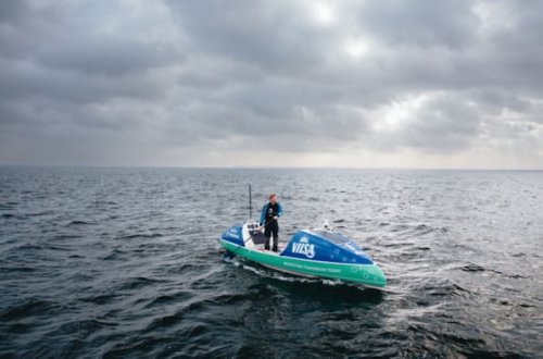 Werben für Klimaschutz: Kieler Michael Walther paddelt mit Spezial-SUP über den Atlantik